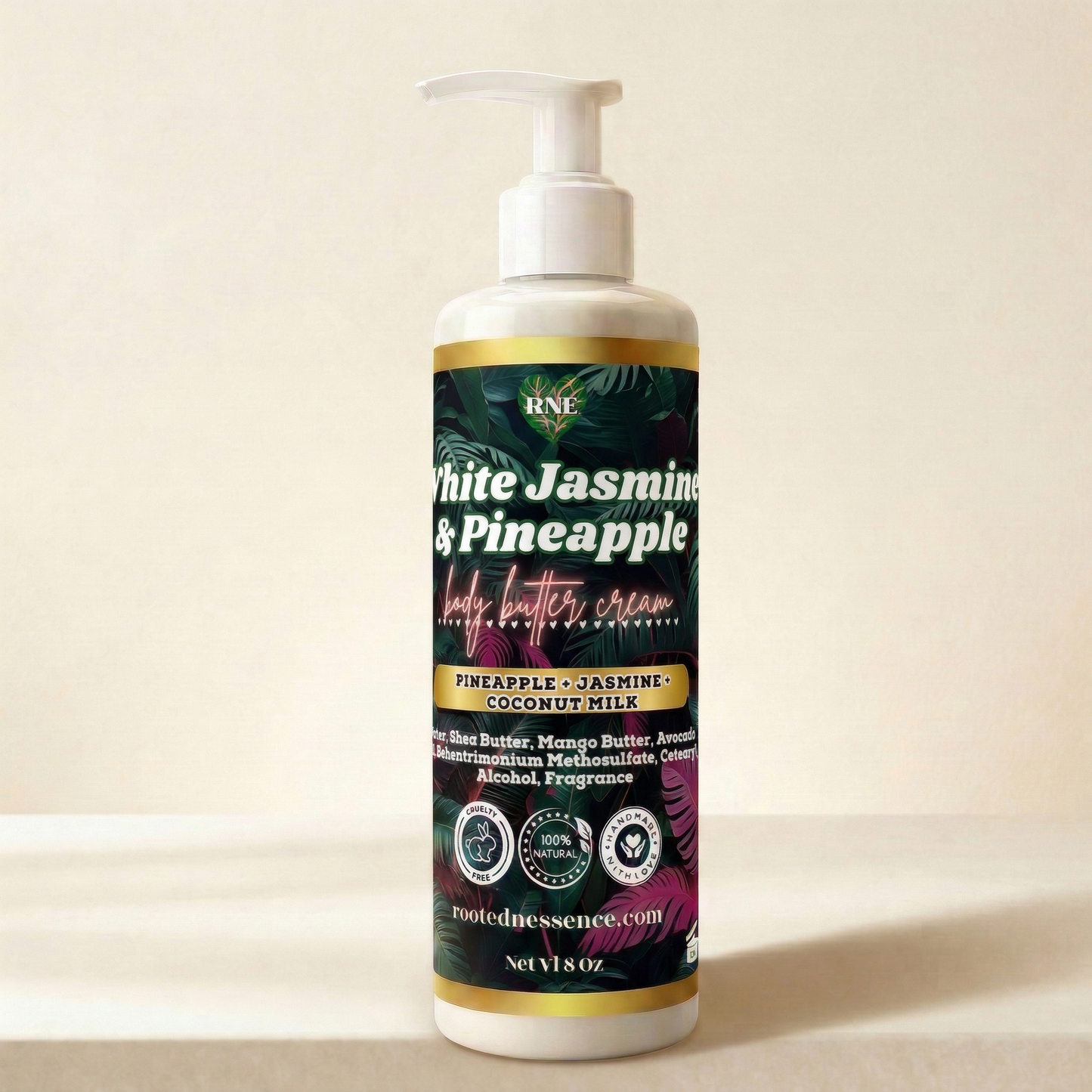 White Jasmine & Pineapple Body Butter Cream