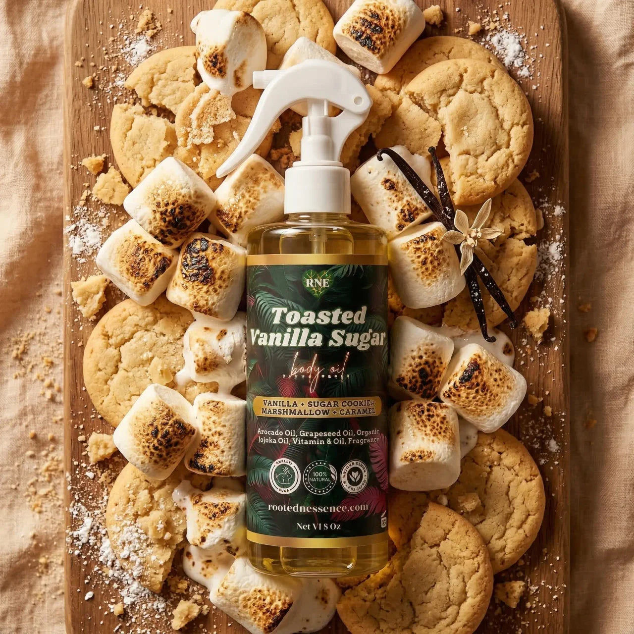 Toasted Vanilla Sugar Body Oil