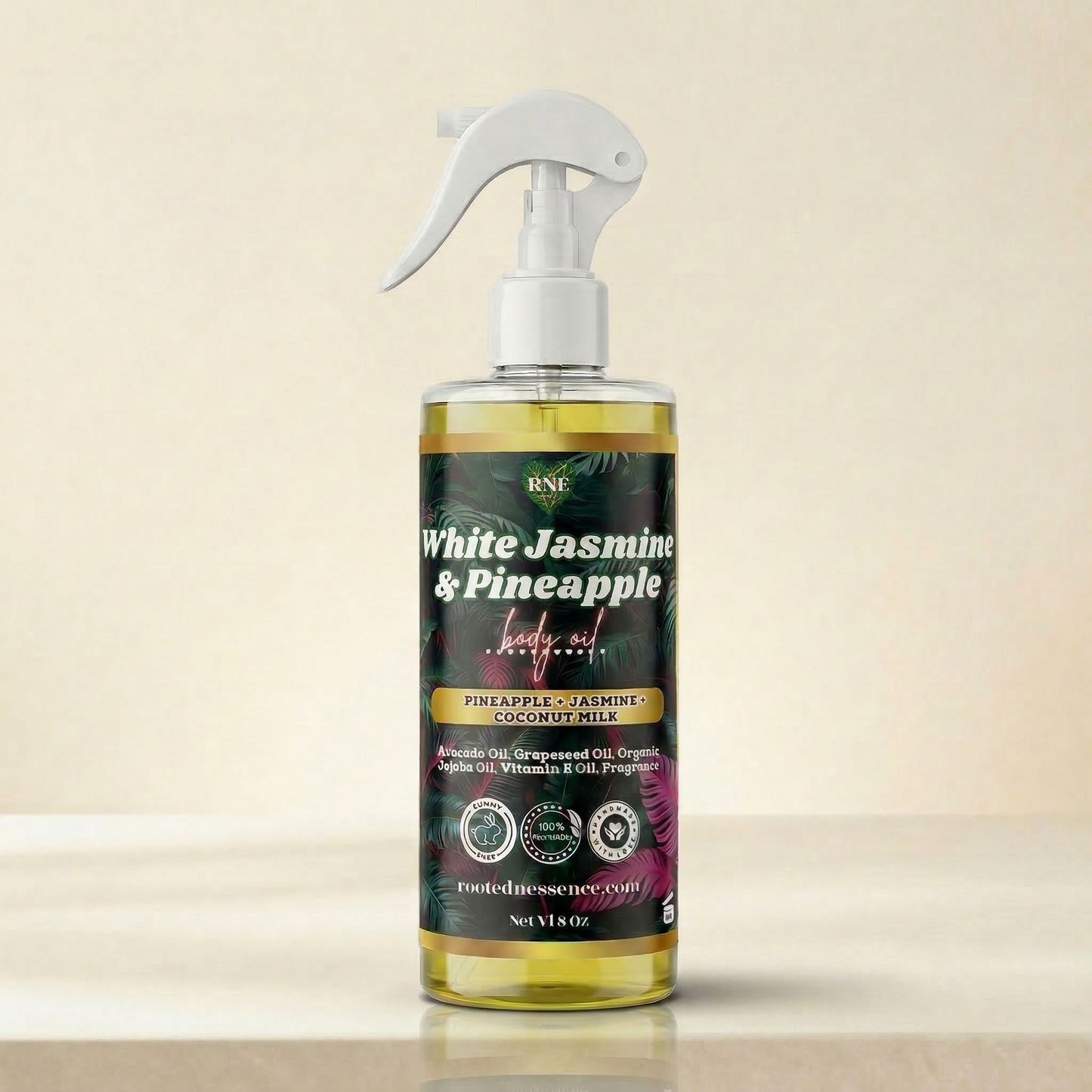 White Jasmine & Pineapple Body Oil