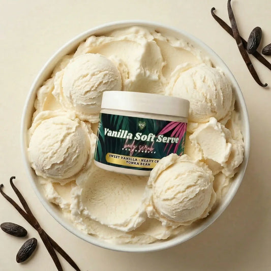 Vanilla Soft Serve Body Scrub