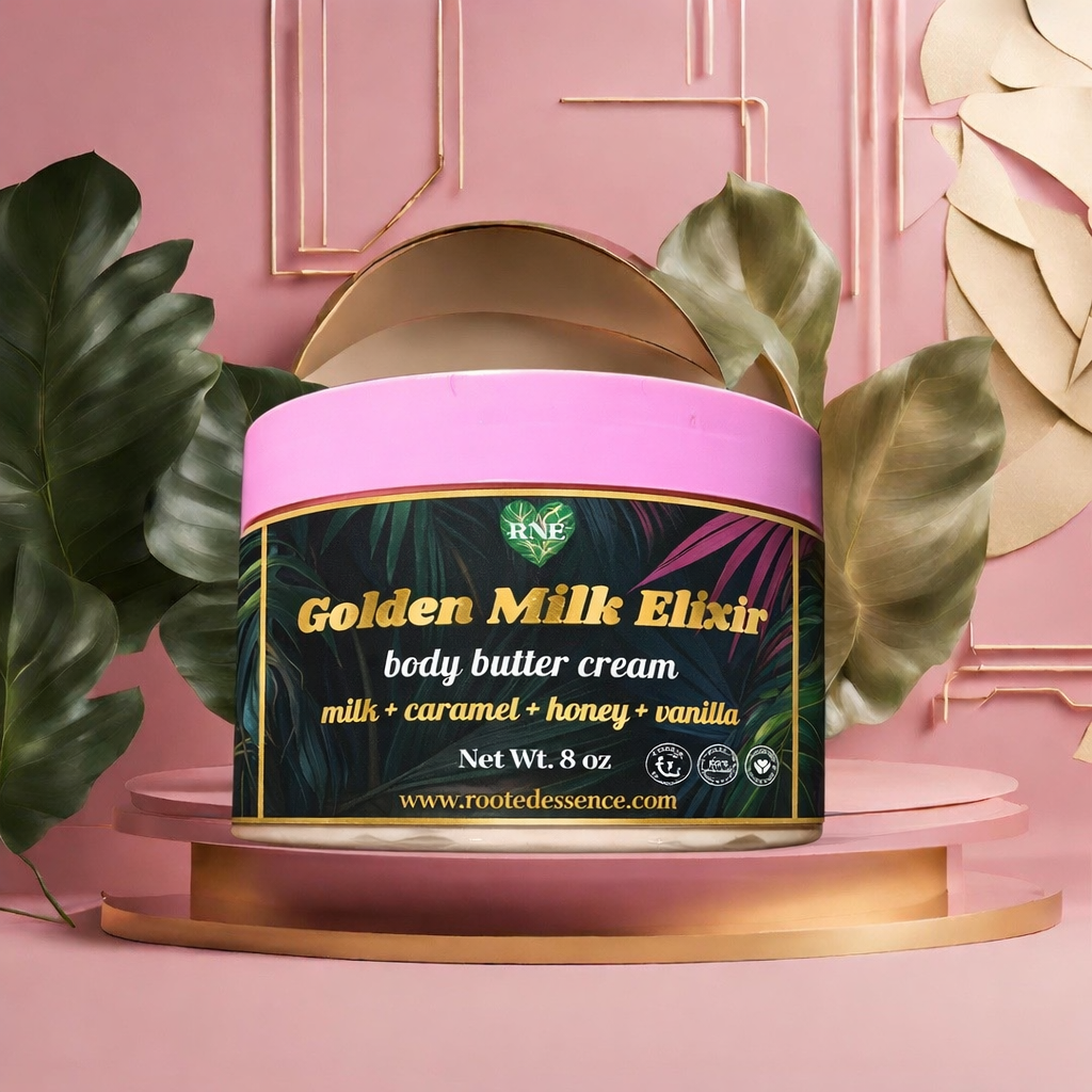 Golden Milk Elixir Body Butter Cream