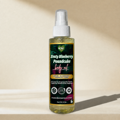 Zesty Blueberry Poundcake Body Oil