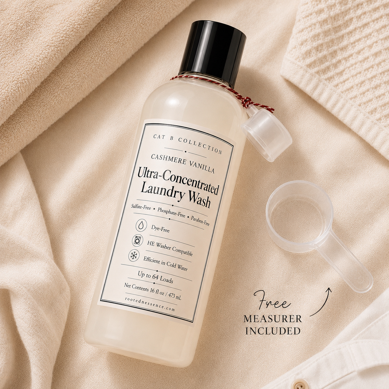 Cashmere Vanilla Laundry Wash